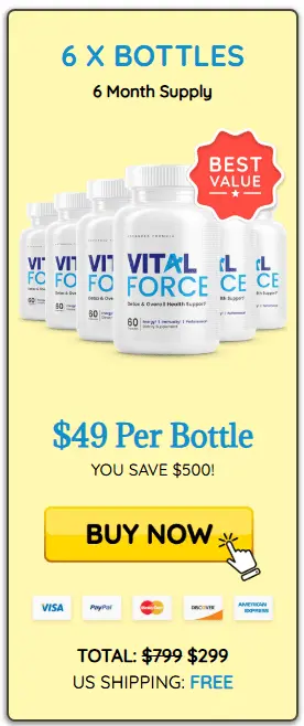 vital force 6 bottles price